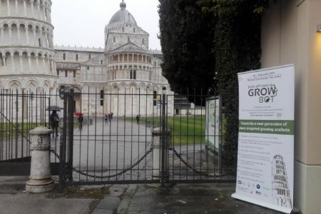 Welcome to the GrowBot's kick-off meeting in Pisa (Italy)