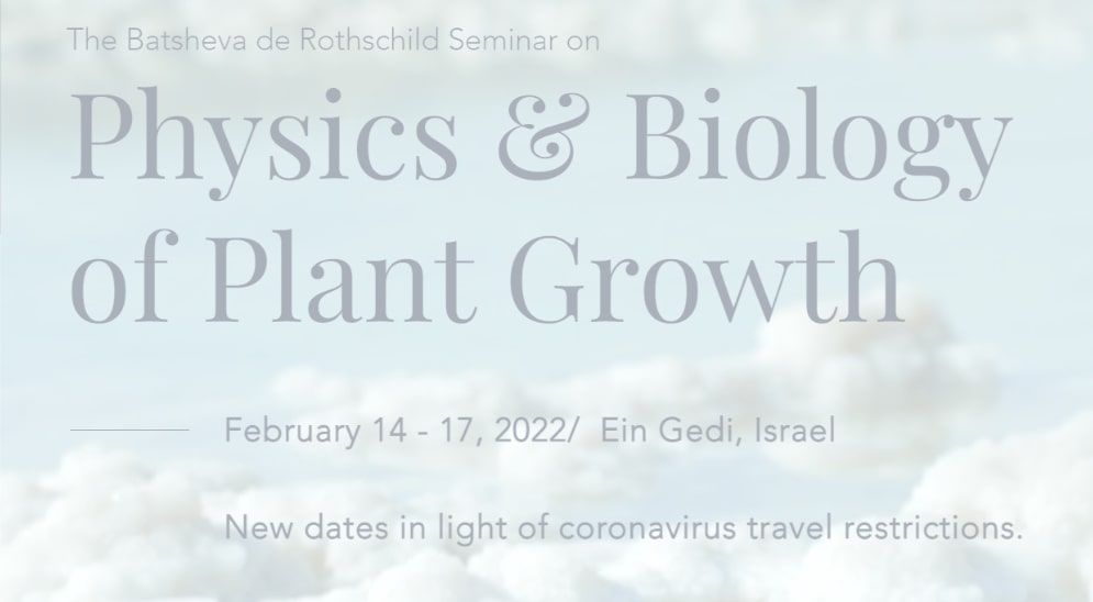 Physics and Biology of Plant Growth Conference