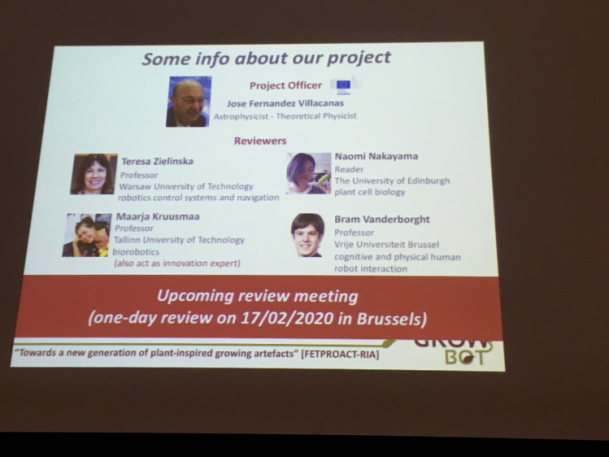 GrowBot project meeting