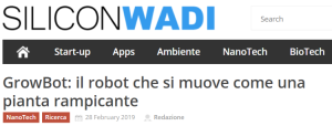 SiliconWadi dealing with GrowBot project 