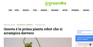greenMe parla del progetto GrowBot 